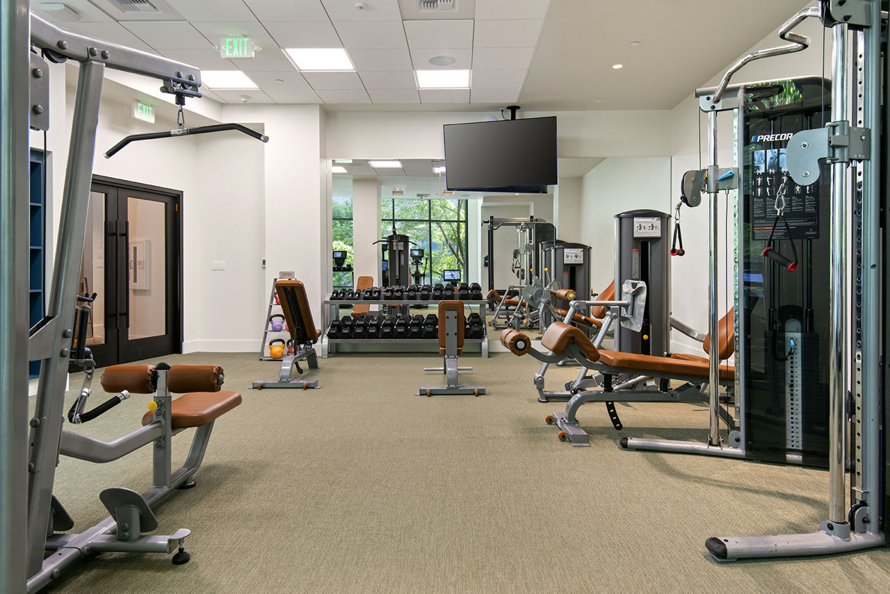 Gym at The Olivian (5 of 5)