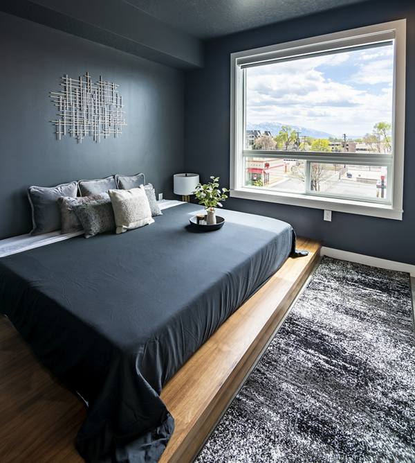 bedroom at Quattro Apartments