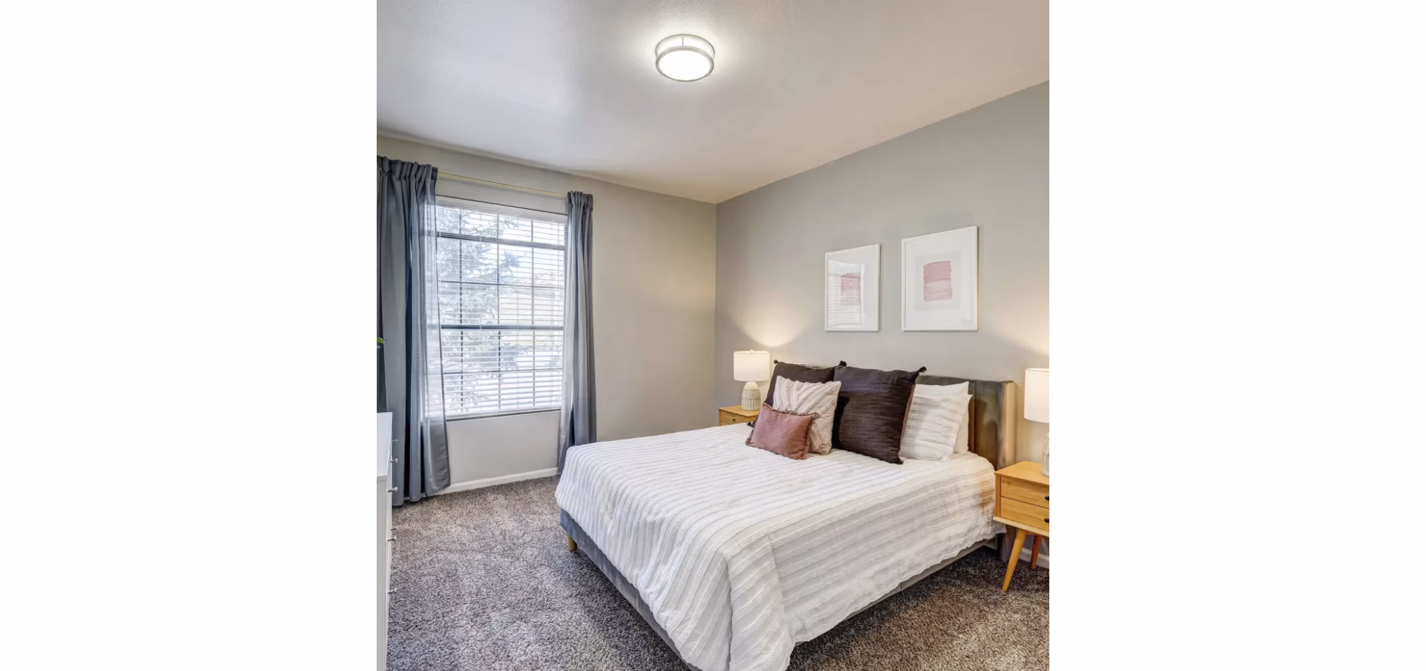 bedroom at Artemis at Spring Canyon Apartments