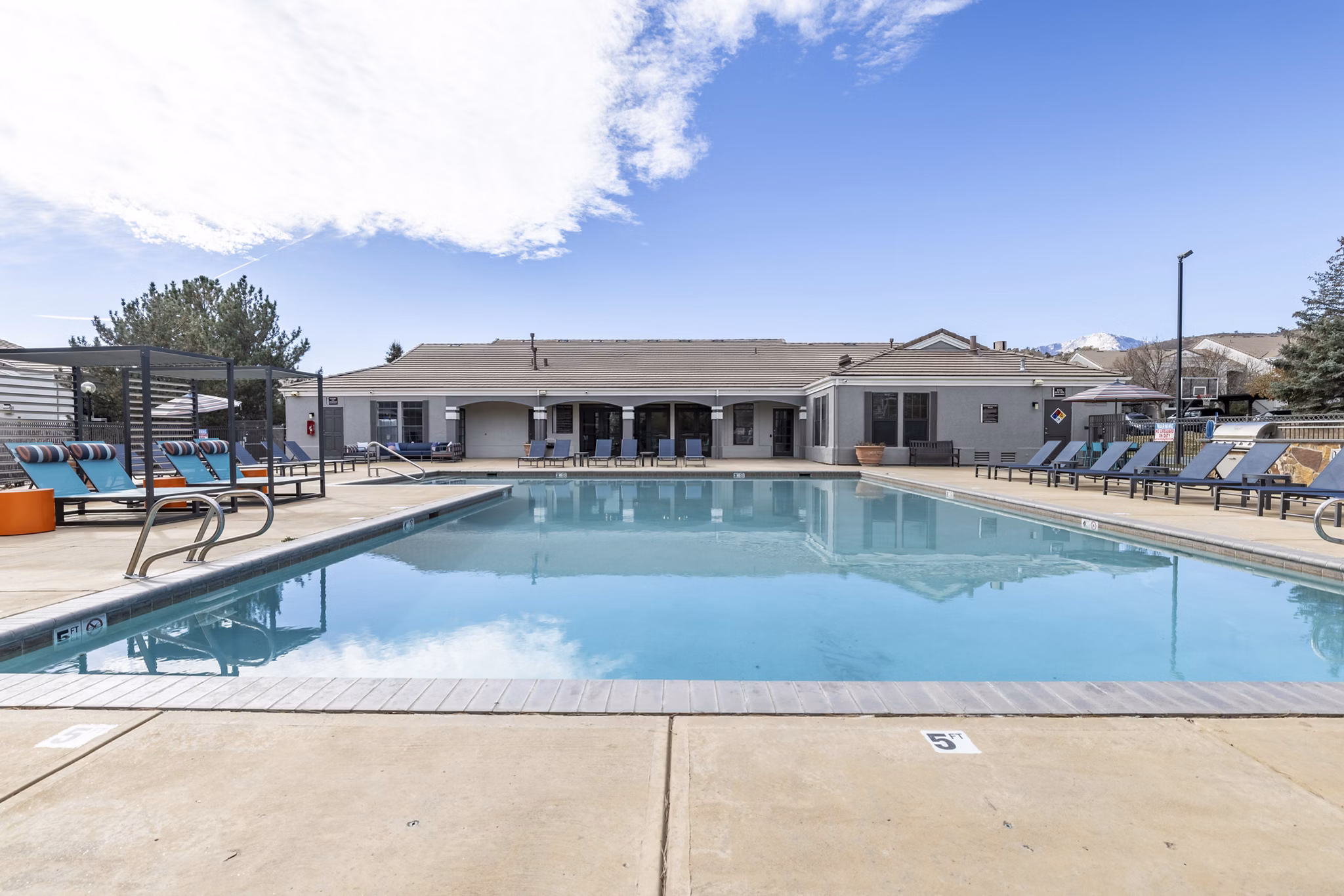 pool at Artemis at Spring Canyon Apartments