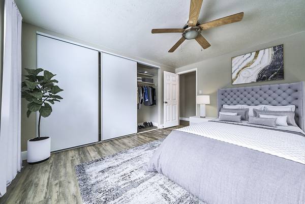 bedroom at Cambridge Place Apartments