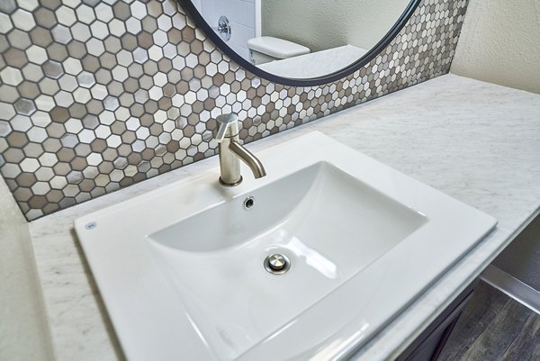 bathroom at Cambridge Place Apartments