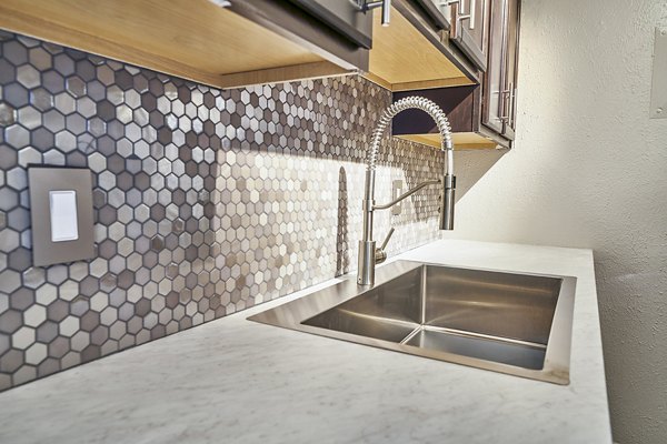 kitchen at Cambridge Place Apartments