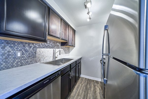 kitchen at Cambridge Place Apartments