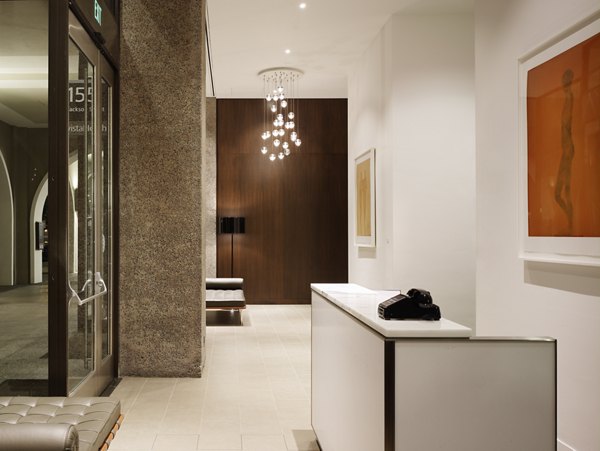 The Gateway Apartments: Modern clubhouse with sleek interiors in a luxury community