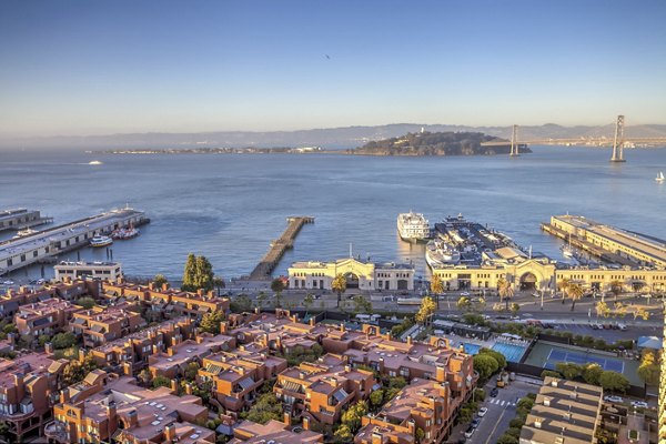 Scenic view from The Gateway Apartments luxury residence featuring stunning cityscape