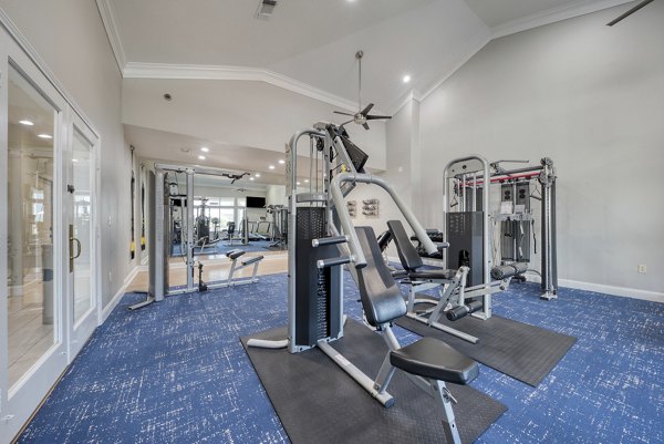 fitness center at Breakers Apartments