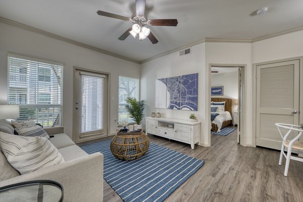 living room at Breakers Apartments
