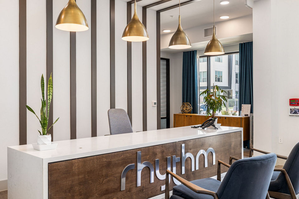 clubhouse at Rhythm Apartments