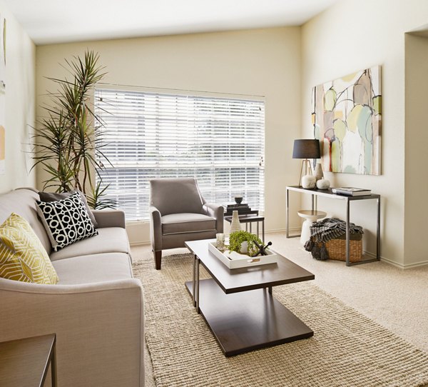 living room at Copper Ridge Apartments