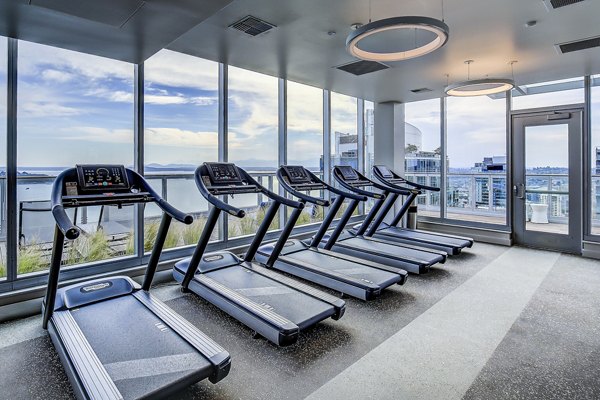 Modern fitness center equipped with state-of-the-art equipment at West Edge Apartments, perfect for active lifestyles