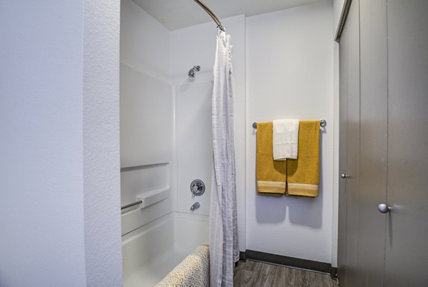 bathroom at Lumen Apartments