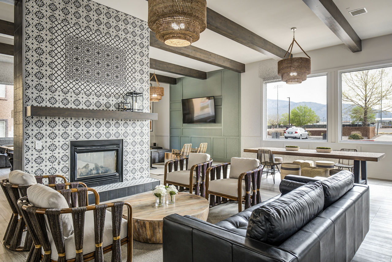 Lobby at Lumen Apartments (6 of 7)