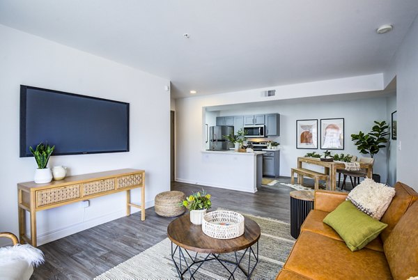 living room at Lumen Apartments