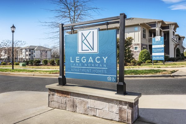 signage at Legacy Lake Norman Apartments