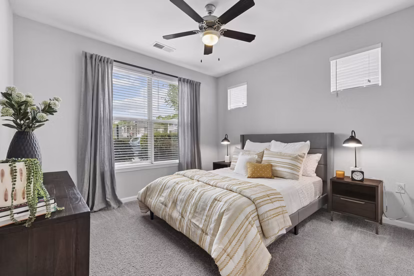 bedroom at Legacy Lake Norman Apartments