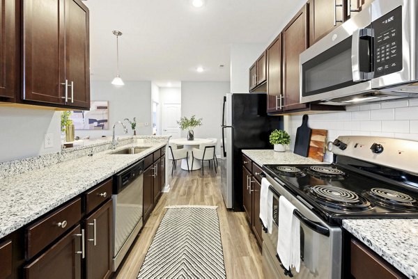 kitchen at Legacy Lake Norman Apartments