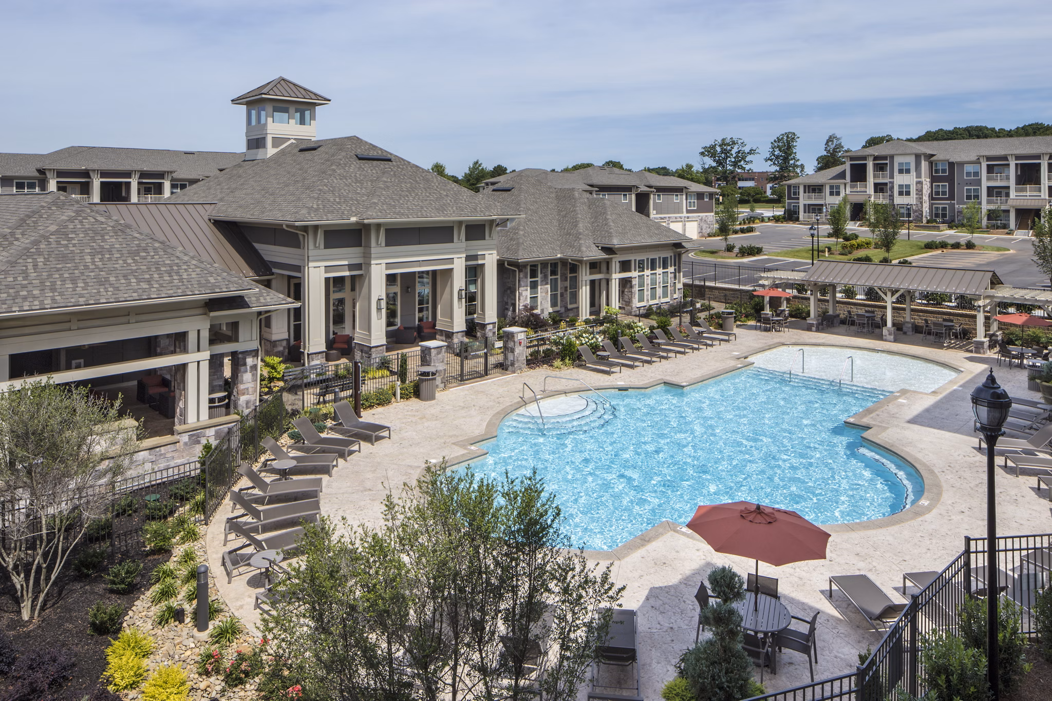 pool at Legacy Lake Norman Apartments