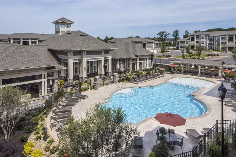 pool at Legacy Lake Norman Apartments