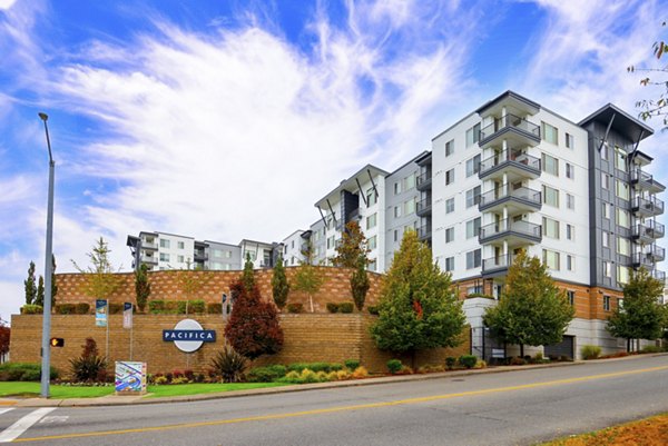 exterior at The Pacifica  Apartments