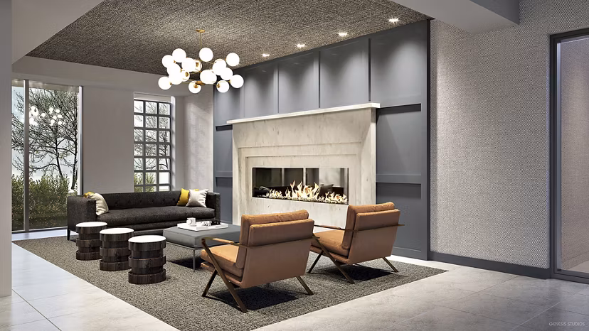 rendering at Delwyn Apartments
