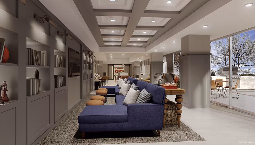 rendering at Delwyn Apartments