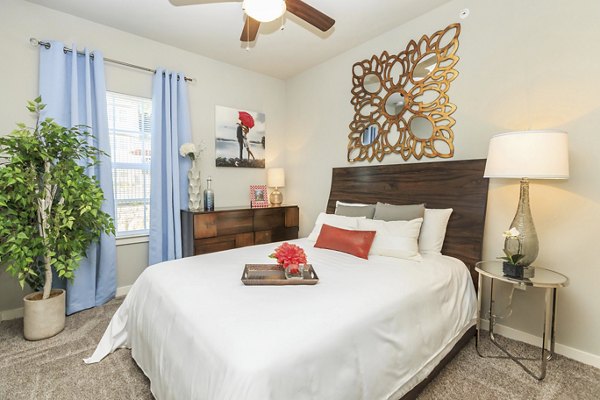 bedroom at Vantage at Boerne Apartments