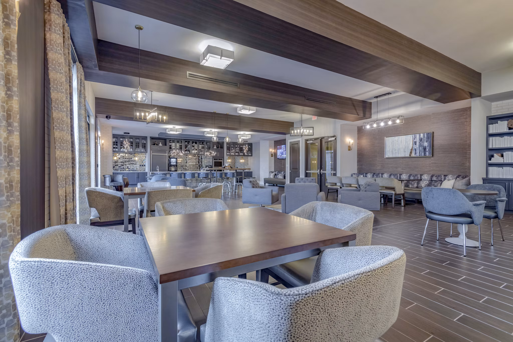 clubhouse at Aston City Springs Apartments