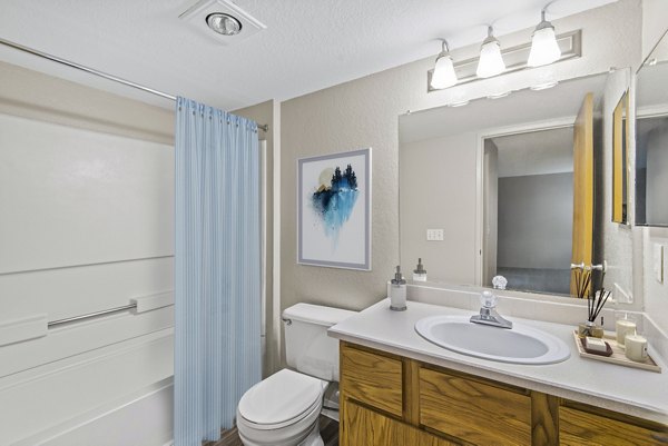 bathroom at Alvista Lake Meridian Apartments