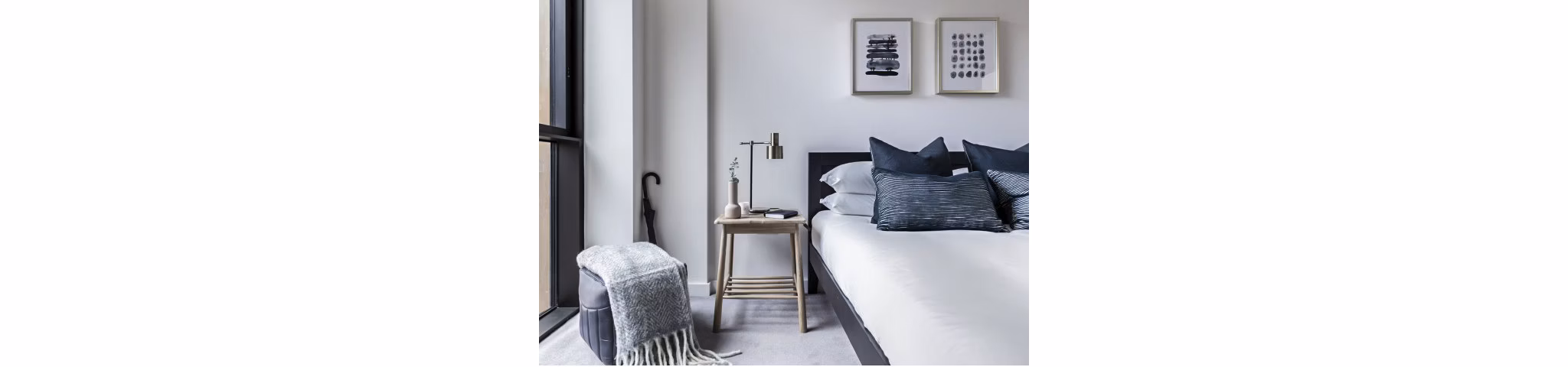 bedroom at Quayside Quarter at Dublin Landings