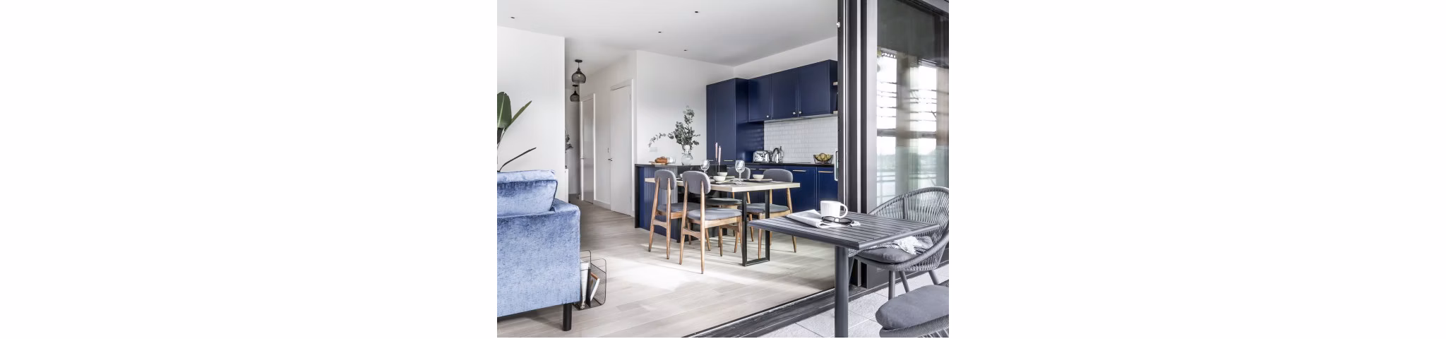 dining room at Quayside Quarter at Dublin Landings