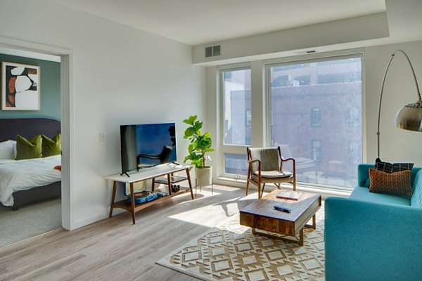 living room at Second and Second Apartments