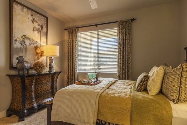 bedroom at SkyStone Apartments