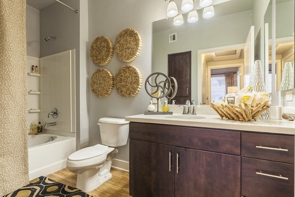 bathroom at SkyStone Apartments