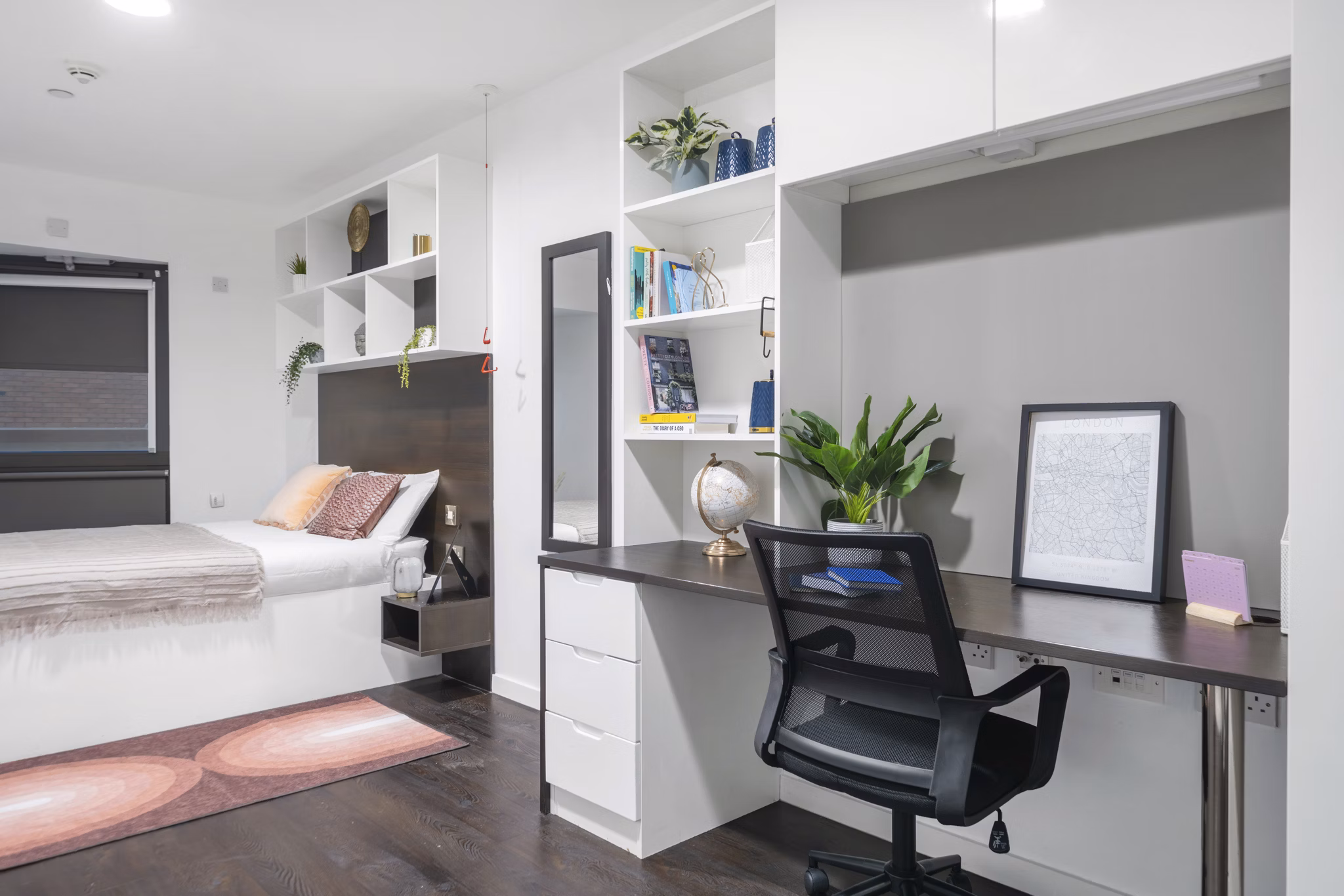 Bedroom at Chapter Old Street Apartments
