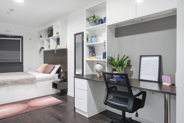 Bedroom at Chapter Old Street Apartments