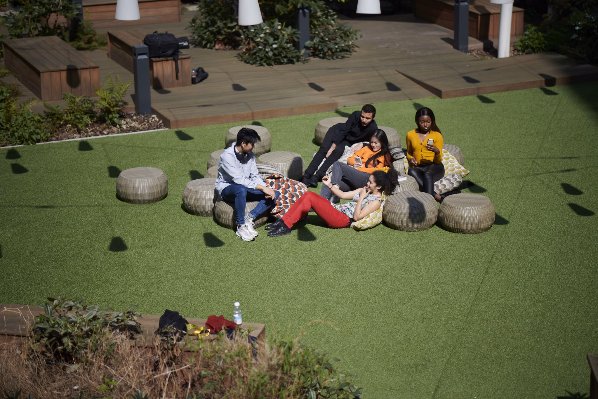 Communal space at Chapter Old Street