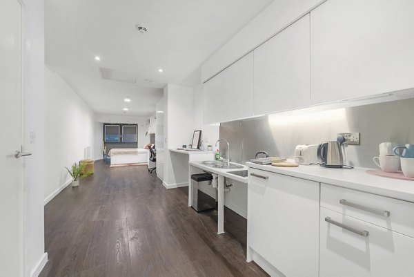 Kitchen at Chapter Old Street Apartments