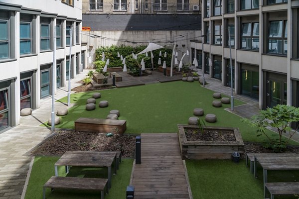 Courtyard at Chapter Old Street Apartments