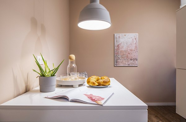 kitchen at LY30 Apartments