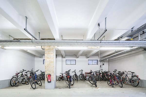 bike storage at LY30 Apartments