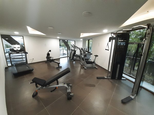 fitness center at Student Village Bagneux Apartments