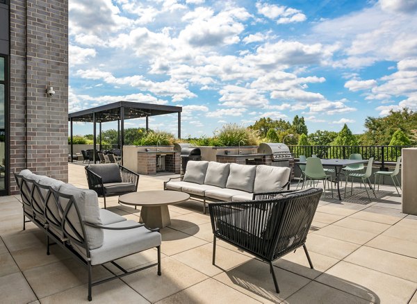 patio at Logan Apartments