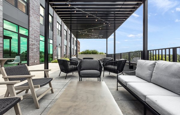 patio at Logan Apartments