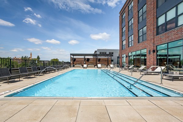 pool at Logan Apartments