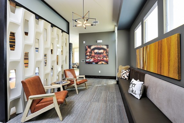 Luxurious clubhouse with modern amenities at 422 at the Lake Apartments