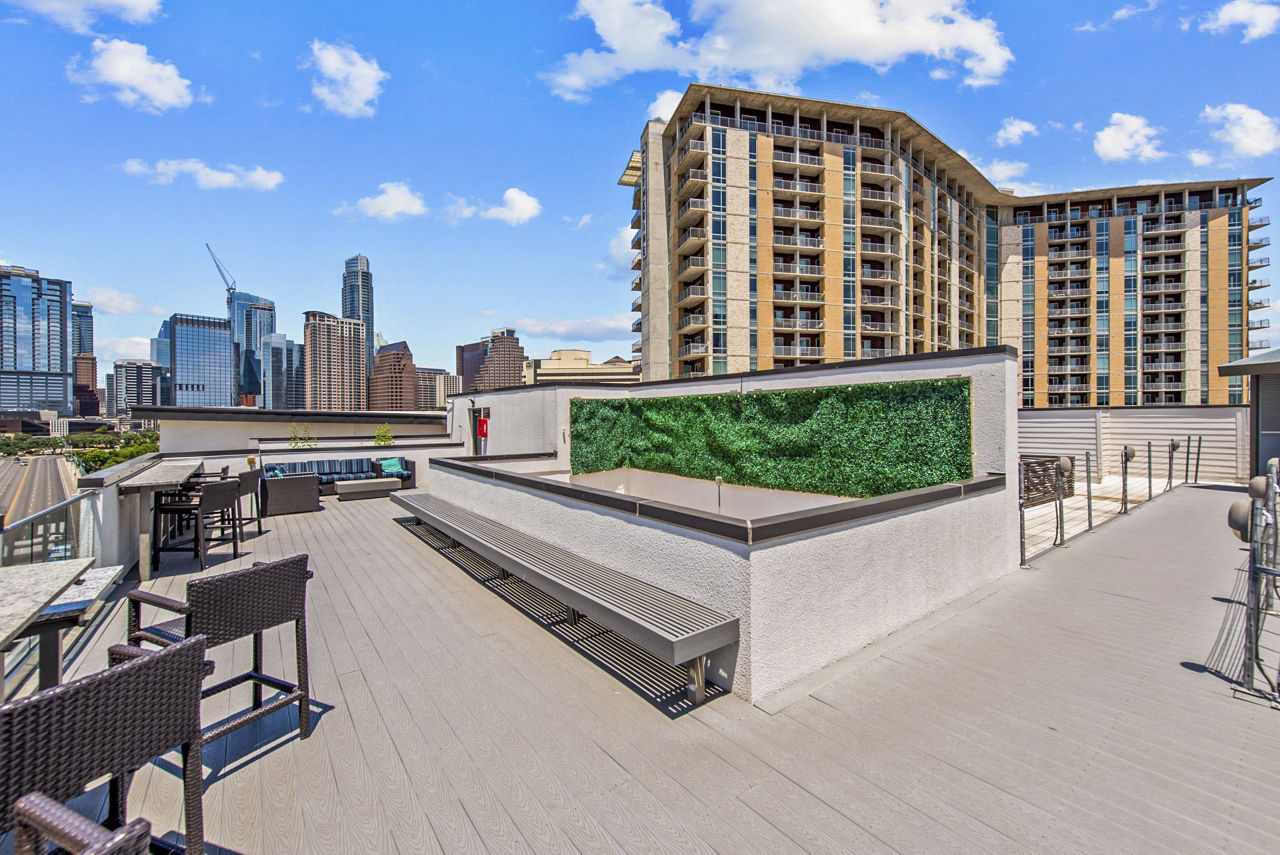 Roof deck at 422 At The Lake (2 of 3)