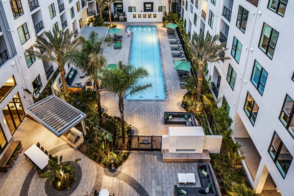 pool at Savoy Apartments