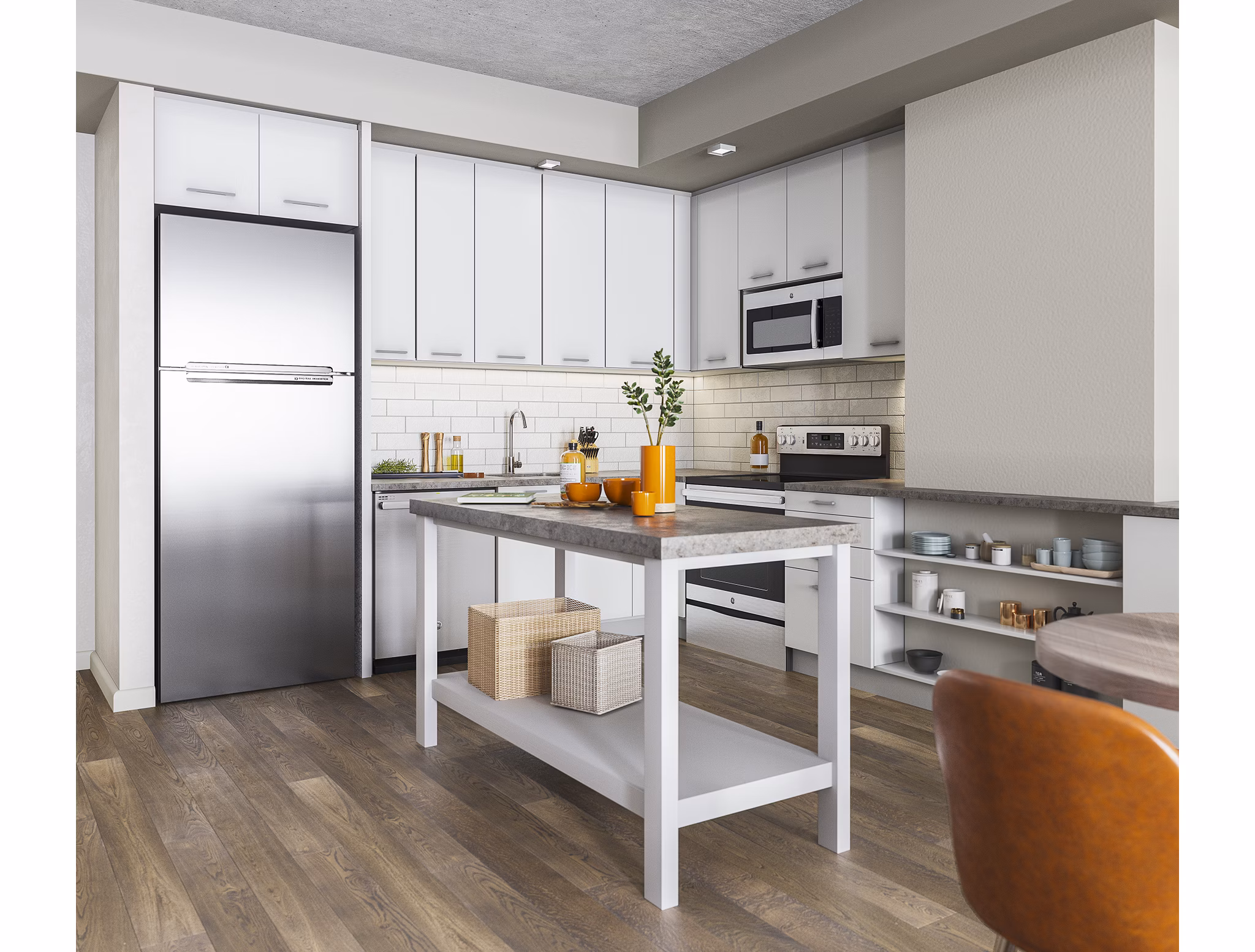rendering of The Chestnut Apartments