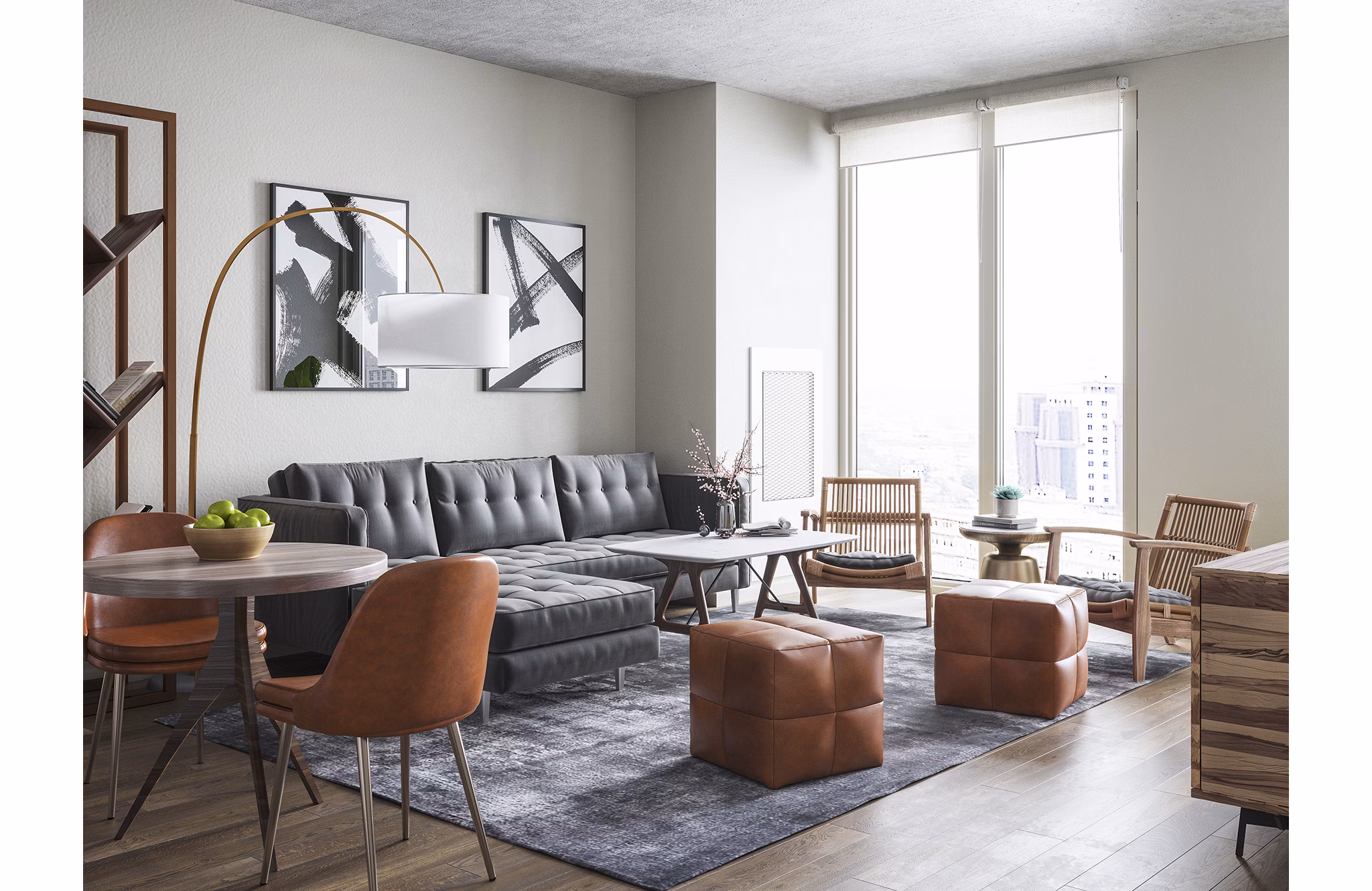 rendering of The Chestnut Apartments